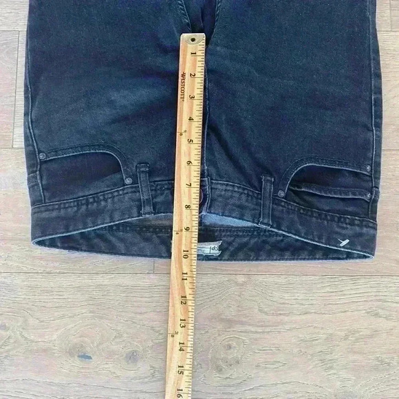 Free people distressed jeans black size 28 - Picture 3 of 7